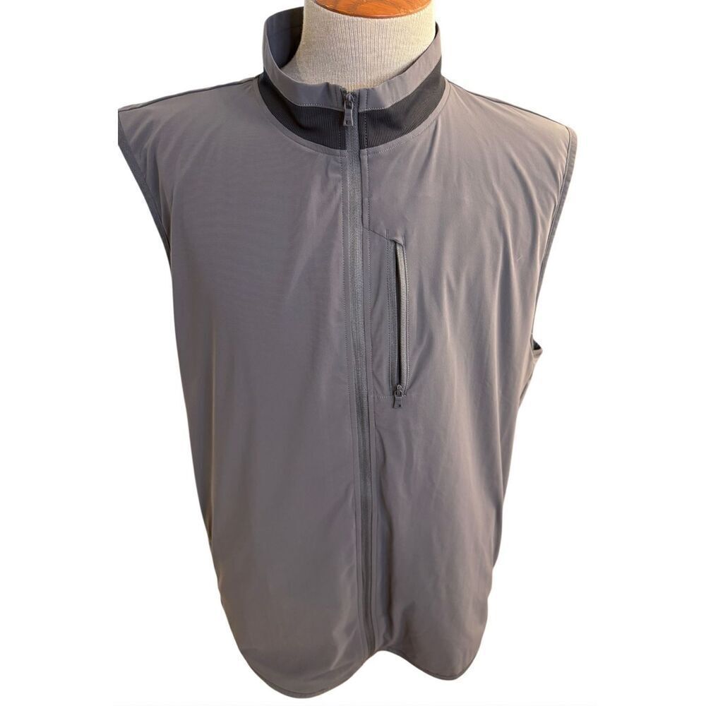Rhone Top Flight Vest Sz. XXL Asphalt Golf Outdoors Activewear